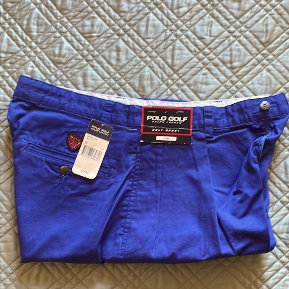 NWT Polo Golf Blue Shorts  (P12)